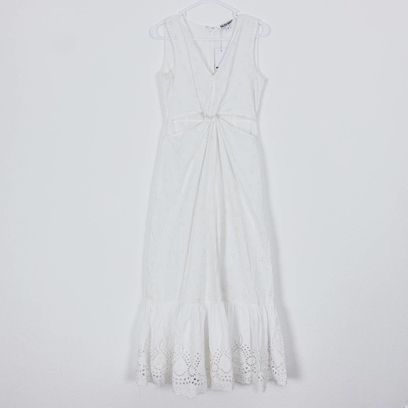 NWT Walter Baker White Tango Eyelet Nakita Dress Size 2 - Picture 4 of 8